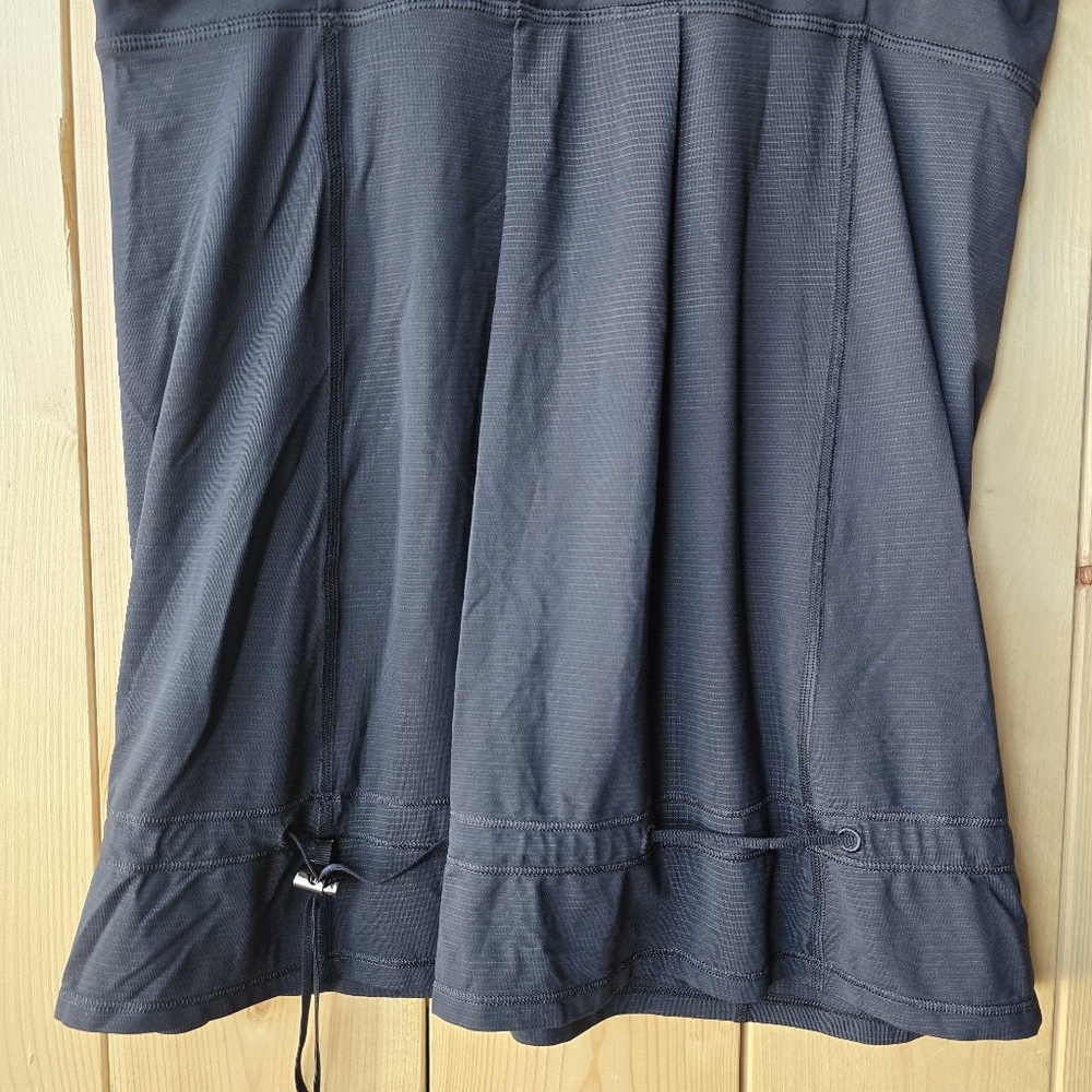 Lululemon Tame Me Black Tank Top Cinch Waist Active Top - Picture 6 of 6